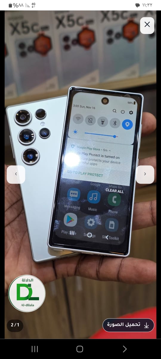 النسخة المحسنة زات الحجم المتوسط   ( Samsung  S25Ultra ) 🔥🔥 نسخة حجم متوسط أصغر من التلفون الكبير ✋✋ النسخة الاولا بيدعم بنكك بنك الخرطوم 🔥🔥🔥  Samsung S25 Ultraا، ما بيتفرز من ال الجهاز العجيب .  لعشـاق الأناقة والفخامه + القشرة 🫶 مميزات الجهاز  📱: ❤️‍🔥 ✔